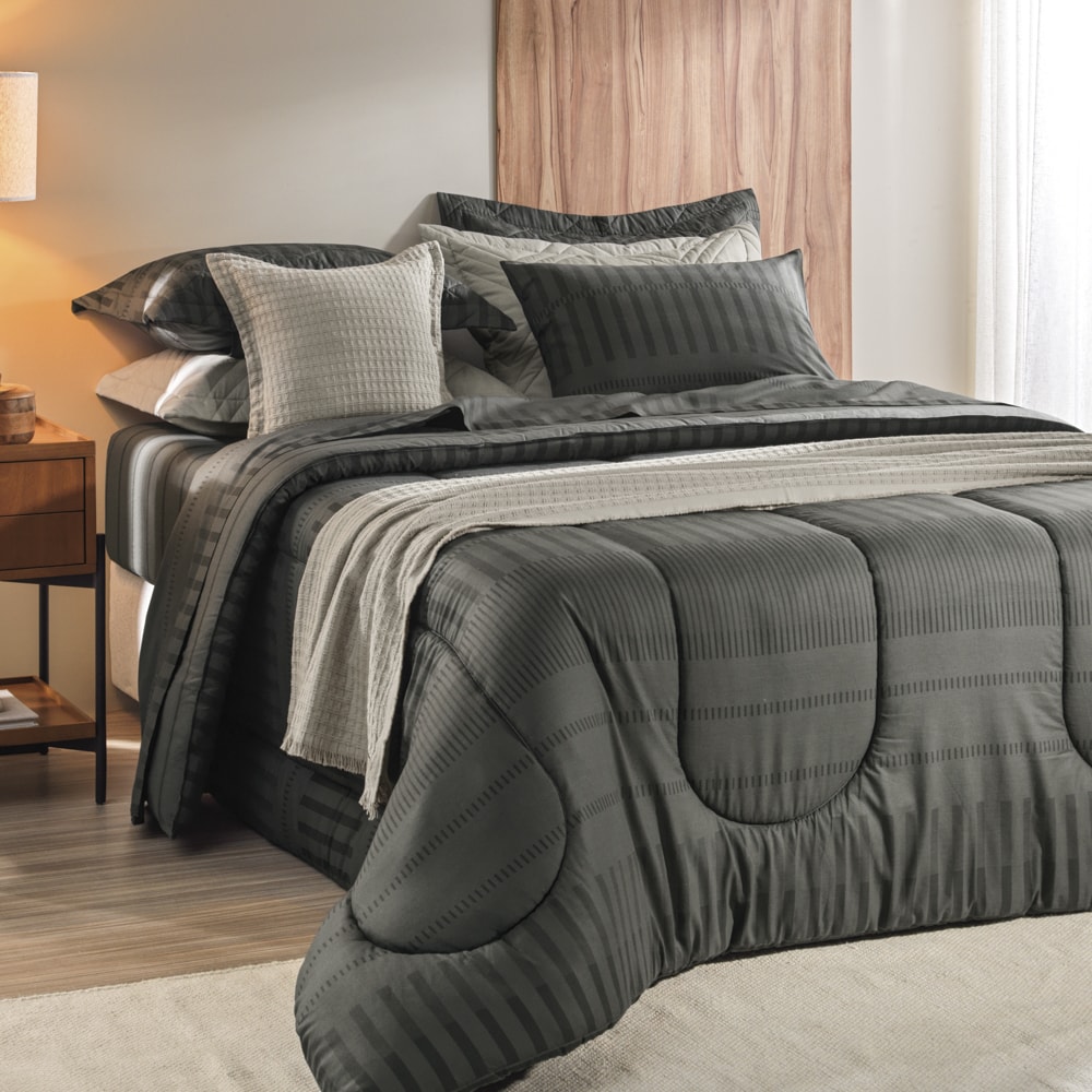 Edredom Queen Karsten Tales Dupla Face 100% Algodão 160 Fios