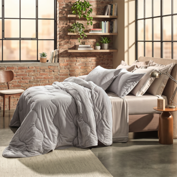 Edredom Solteiro Altenburg Blend Sense Boss Dupla Face Texturizado Fleece