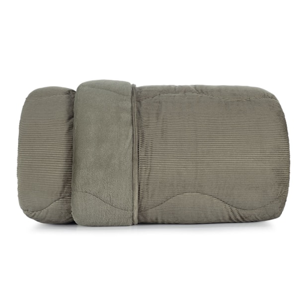 Edredom Solteiro Altenburg Blend Sense Boss Dupla Face Texturizado Fleece