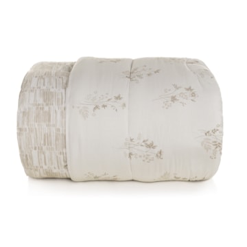 Edredom Solteiro Karsten Corinne Dupla Face 100% Algodão 160 Fios