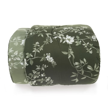 Edredom Solteiro Karsten Marcella Dupla Face 100% Algodão 160 Fios