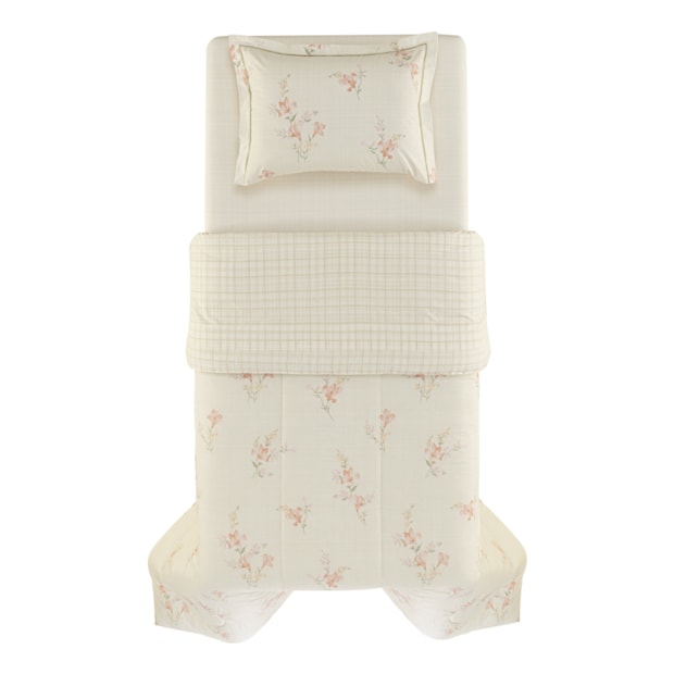 Edredom Solteiro Karsten Tarsila Dupla Face 100% Algodão Fio Penteado Percal 200 Fios