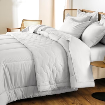 Edredom Solteiro Karsten Tom 100% Algodão Fio Penteado Percal 200 Fios