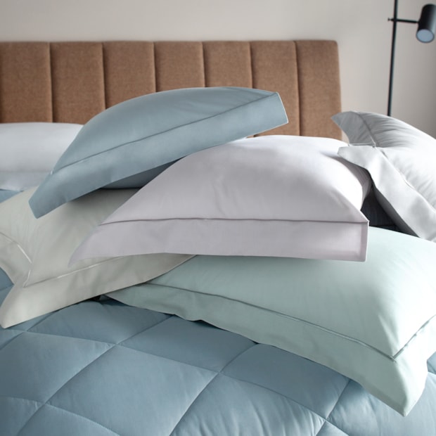 Fronha Buddemeyer Gran Percal Classic com Abas 100% Algodão Fio Penteado 200 Fios 50cm x 70cm (1 Peça)
