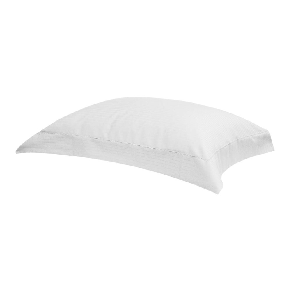 Fronha King Size Buddemeyer Damask Stripes 100% Algodão Fio Penteado Cetim 300 Fios com Abas 50cm x 90cm (1 Peça)