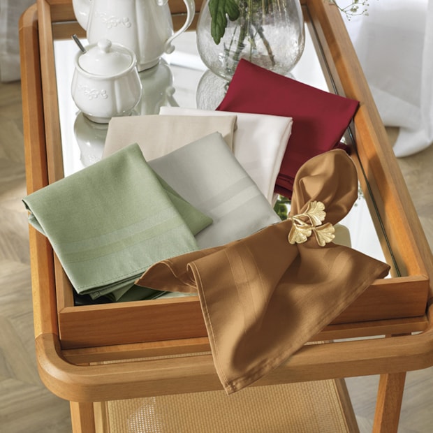 Guardanapo de Tecido Karsten Gourmet com Acabamento Antimanchas (Unidade)