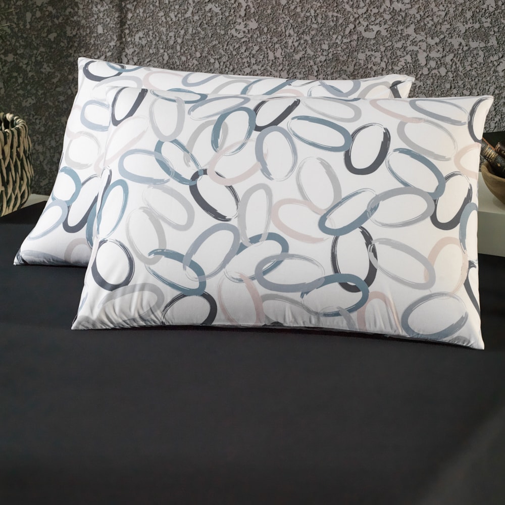 Jogo de Cama Casal Altenburg Elos Toque Acetinado (3 Peças)