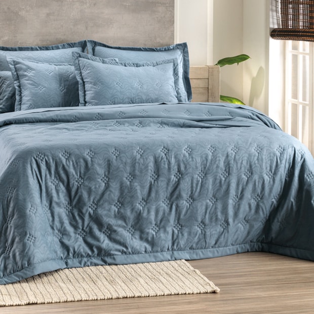 Jogo de Cama Casal Altenburg Hungaro Toque Acetinado (4 Peças)