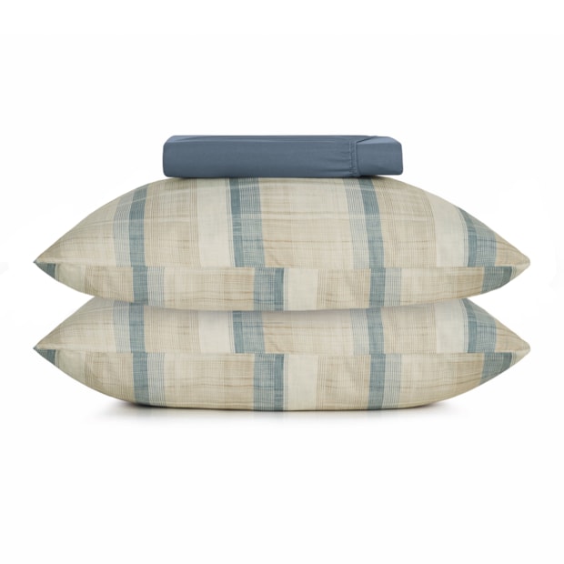Jogo de Cama Casal Altenburg Linen Toque Acetinado (3 Peças)
