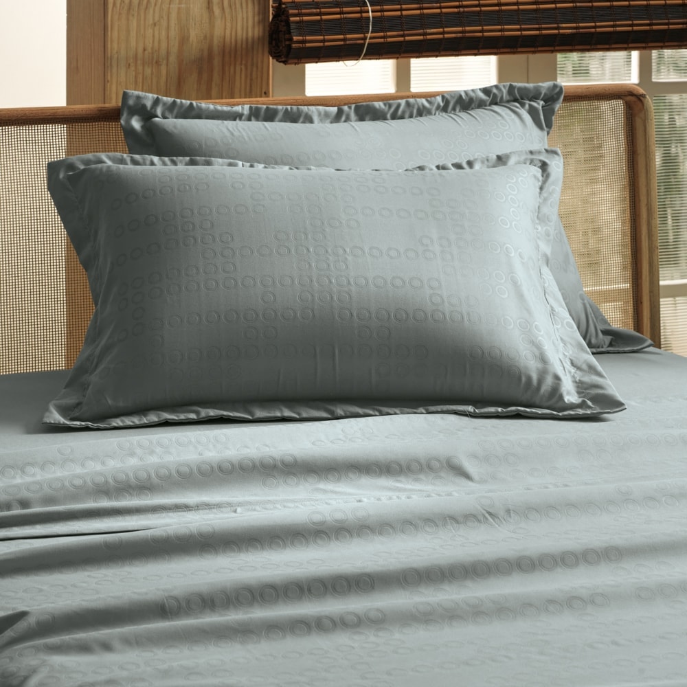 Jogo de Cama Casal Altenburg Loop Toque Acetinado (4 Peças)