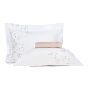 Jogo de Cama Casal Altenburg Lux Botanique 100% Algodão Percal 200 Fios (3 Peças)