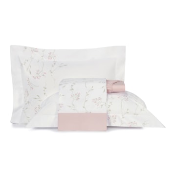 Jogo de Cama Casal Altenburg Lux Botanique 100% Algodão Percal 200 Fios (4 Peças)