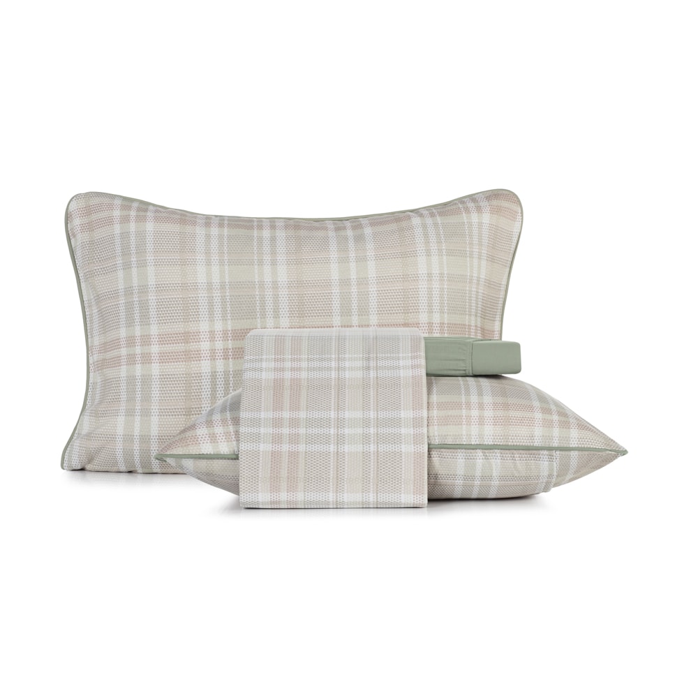 Jogo de Cama Casal Altenburg Marea Malha Fio Penteado 100% Algodão (4 Peças)