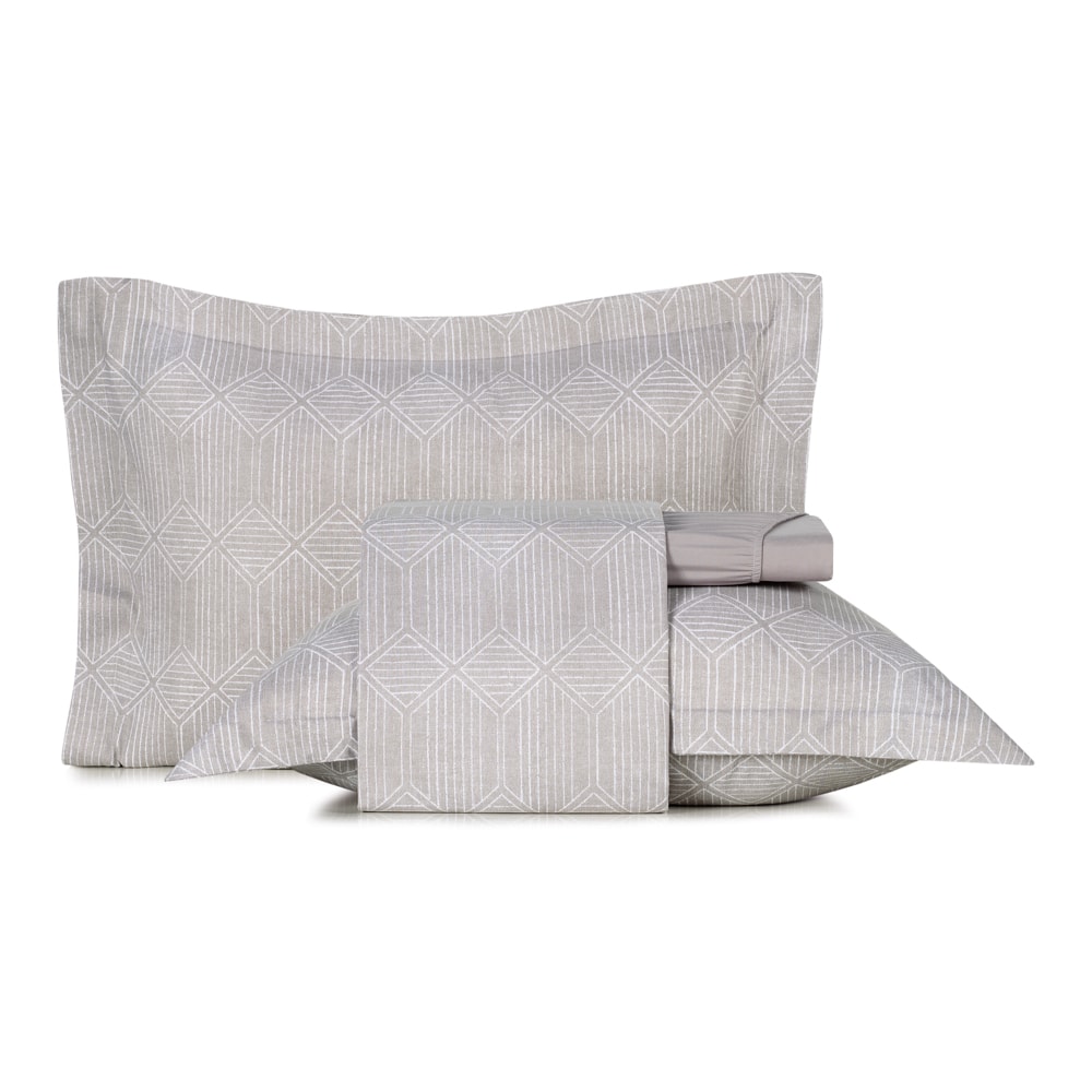 Jogo de Cama Casal Altenburg Reflexo Toque Acetinado (4 Peças)
