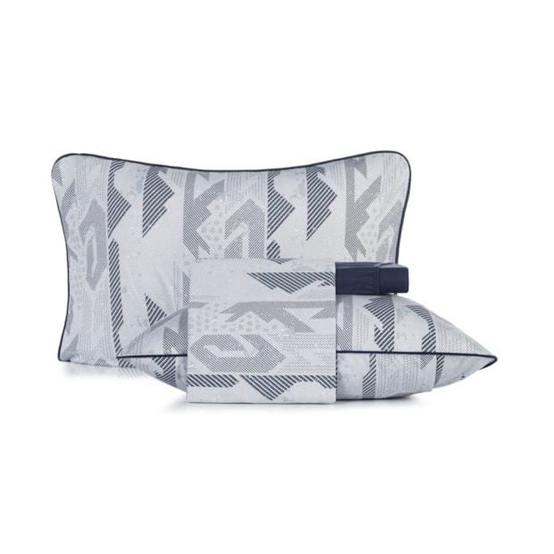 Jogo de Cama Casal Altenburg Valley Malha Fio Penteado 100% Algodão (4 Peças)