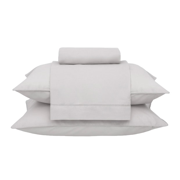 Jogo de Cama Casal Buddemeyer Basic Percalle 100% Algodão 180 Fios (4 Peças)