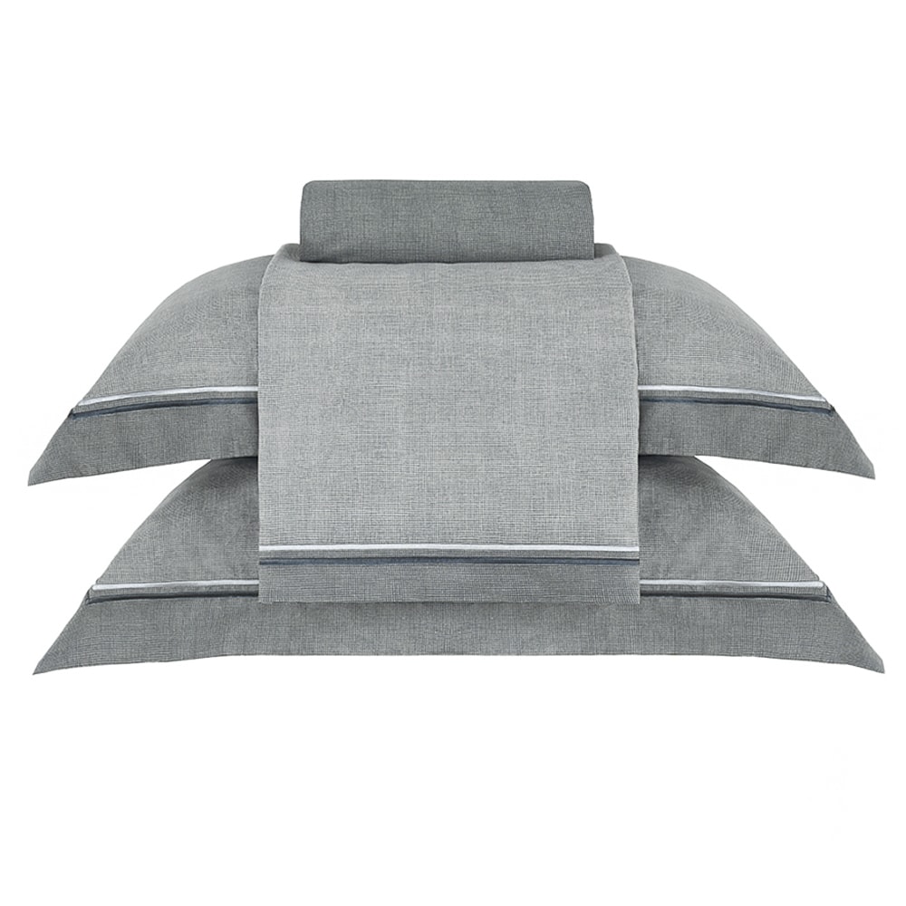 Jogo de Cama Casal Buddemeyer Bud Vision Orion 100% Algodão Fio Penteado Cetim 300 Fios (4 Peças)