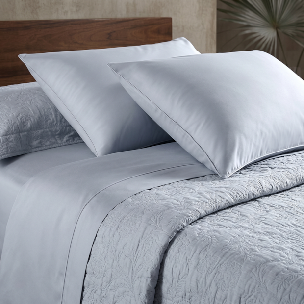 Jogo de Cama Casal Buddemeyer Gran Percal Classic 100% Algodão Fio Penteado 200 Fios (4 Peças)
