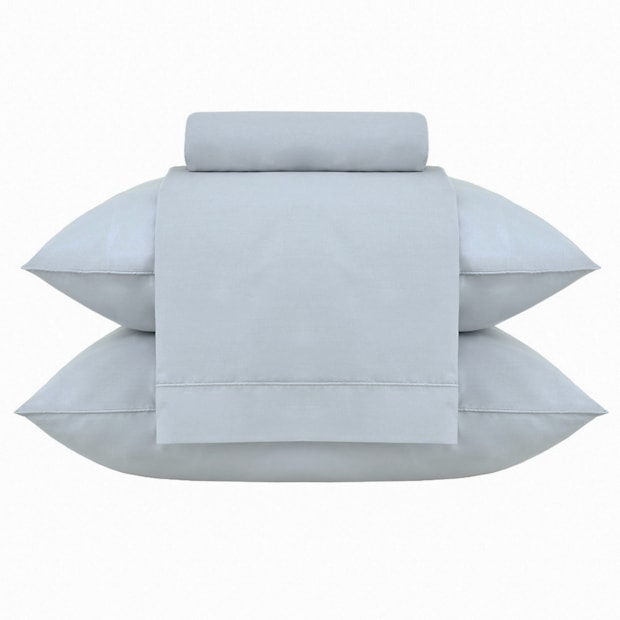 Jogo de Cama Casal Buddemeyer Gran Percal Classic 100% Algodão Fio Penteado 200 Fios (4 Peças)