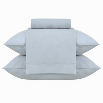 Jogo de Cama Casal Buddemeyer Gran Percal Classic 100% Algodão Fio Penteado 200 Fios (4 Peças)