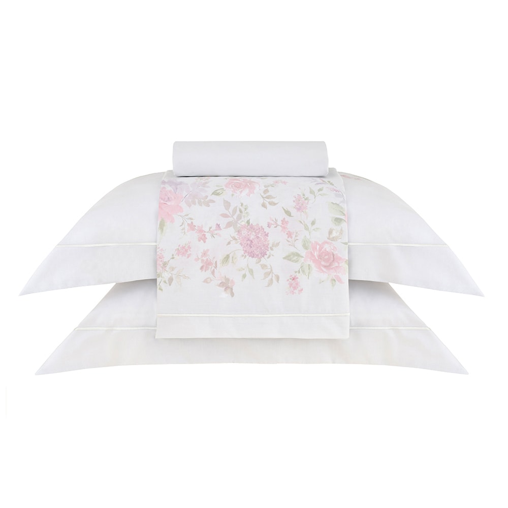 Jogo de Cama Casal Buddemeyer Gran Percal Dolce 100% Algodão 200 Fios (4 Peças)