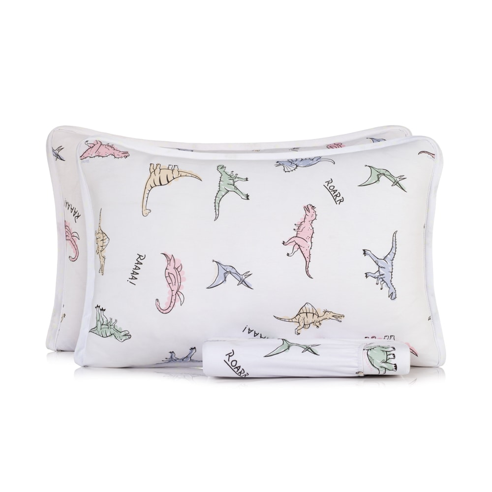 Jogo de Cama Casal Infantil Altenburg Rugidino Malha Fio Penteado 100% Algodão (3 Peças)