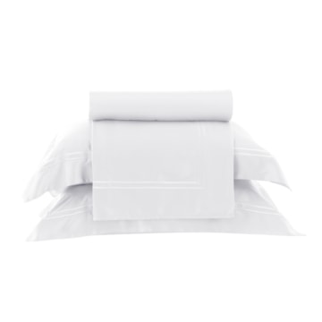 Jogo de Cama Casal Kacyumara Casa K Bali Duo 100% Bambu 400 Fios (4 Peças)