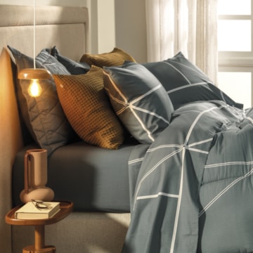 Jogo de Cama Casal Karsten Arthur 100% Algodão 160 Fios (4 Peças)