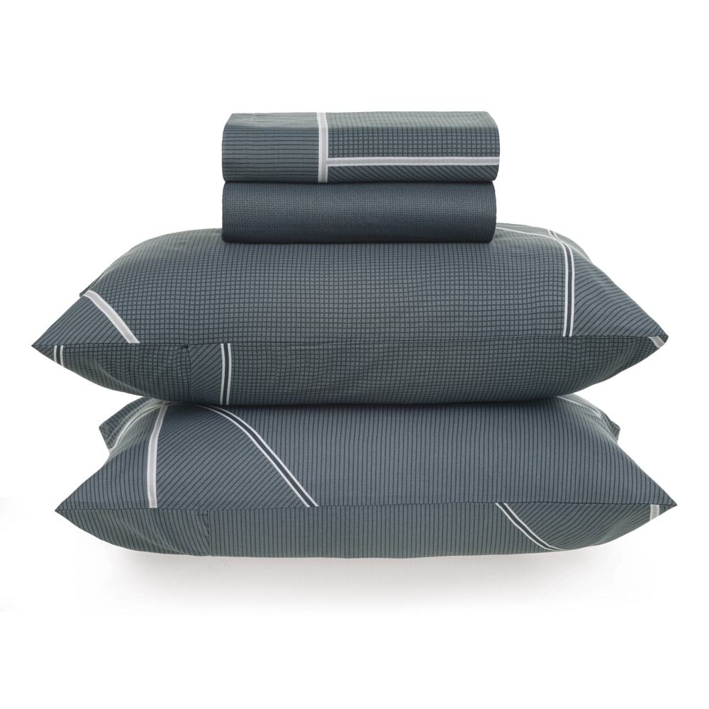 Jogo de Cama Casal Karsten Arthur 100% Algodão 160 Fios (4 Peças)