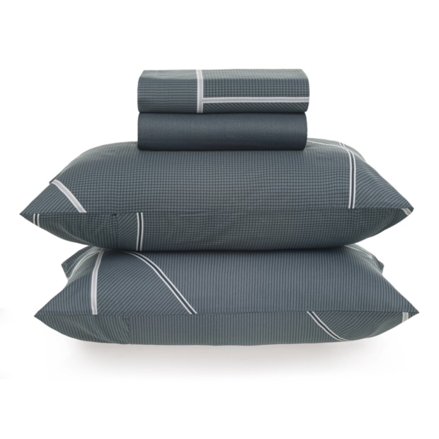 Jogo de Cama Casal Karsten Arthur 100% Algodão 160 Fios (4 Peças)