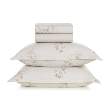 Jogo de Cama Casal Karsten Corinne 100% Algodão 160 Fios (4 Peças)