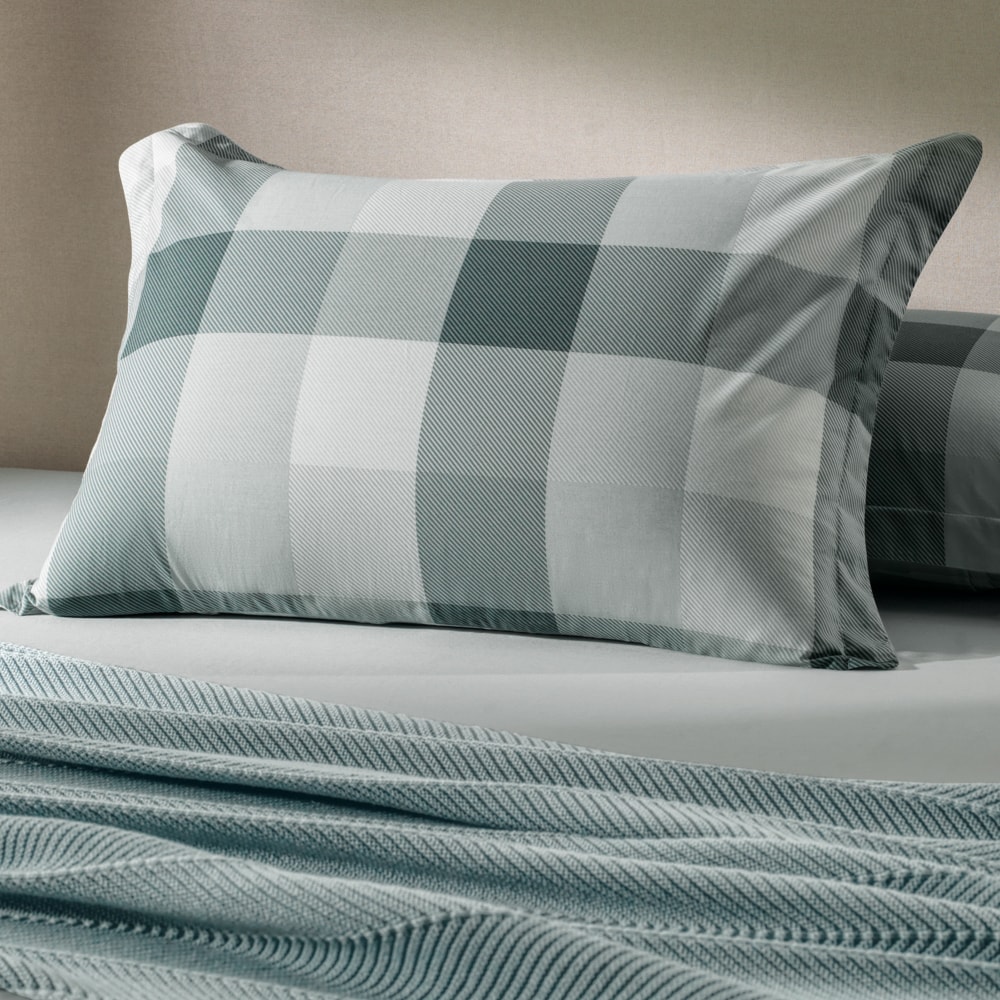Jogo de Cama Casal Karsten Lacerda 100% Algodão Fio Penteado Percal 200 Fios (3 Peças)