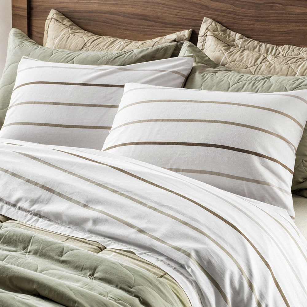 Jogo de Cama Casal Karsten Santiago 100% Algodão 160 Fios (4 Peças)