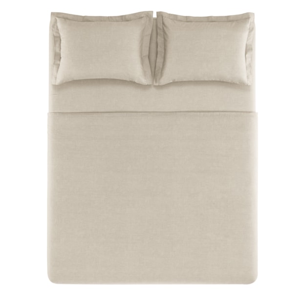 Jogo de Cama Casal Karsten Tesso 100% Algodão (4 Peças)