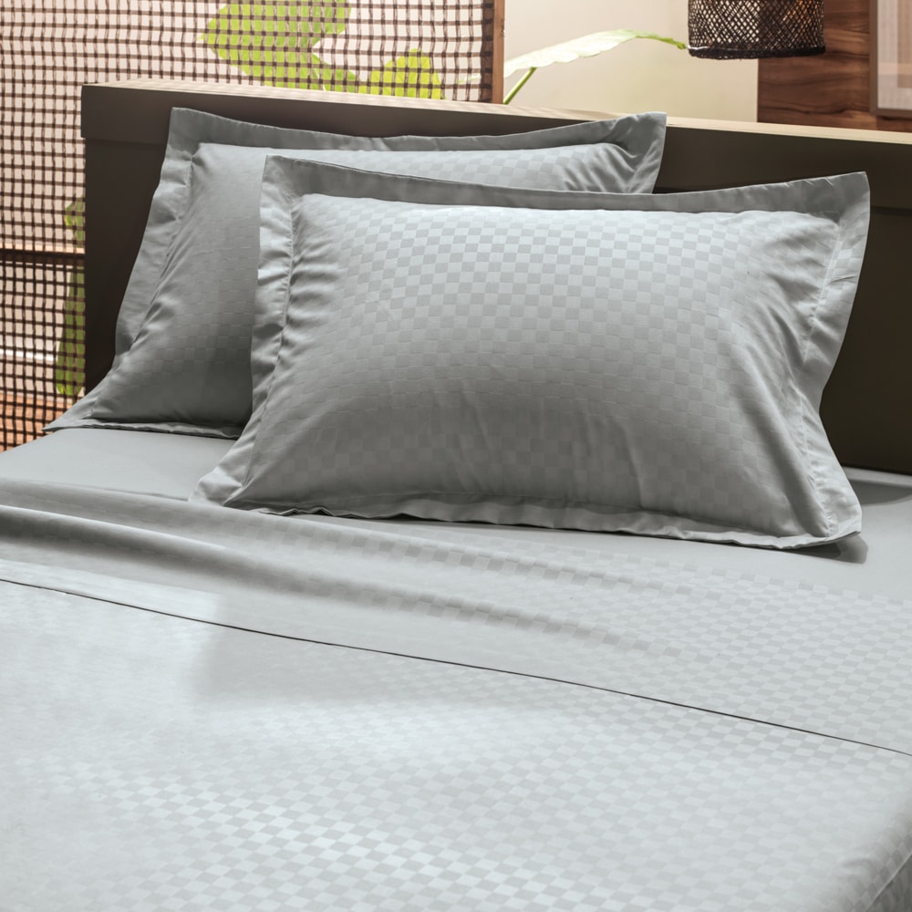 Jogo de Cama King Size Altenburg Hit Toque Acetinado (4 Peças)