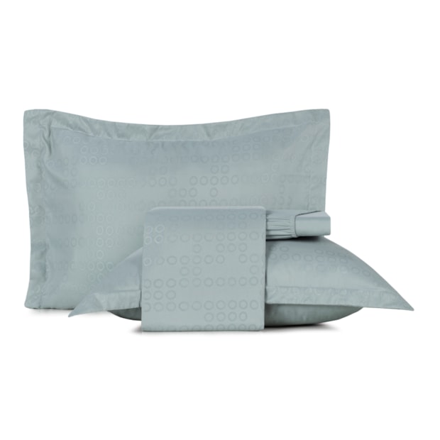 Jogo de Cama King Size Altenburg Loop Toque Acetinado (4 Peças)