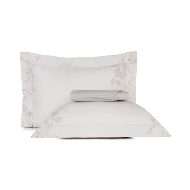 Jogo de Cama King Size Altenburg Lux Chloe 100% Algodão Percal 200 Fios (4 Peças)