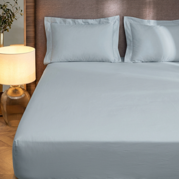 Jogo de Cama King Size Altenburg Lux Liso 100% Algodão Percal 200 Fios (3 Peças)