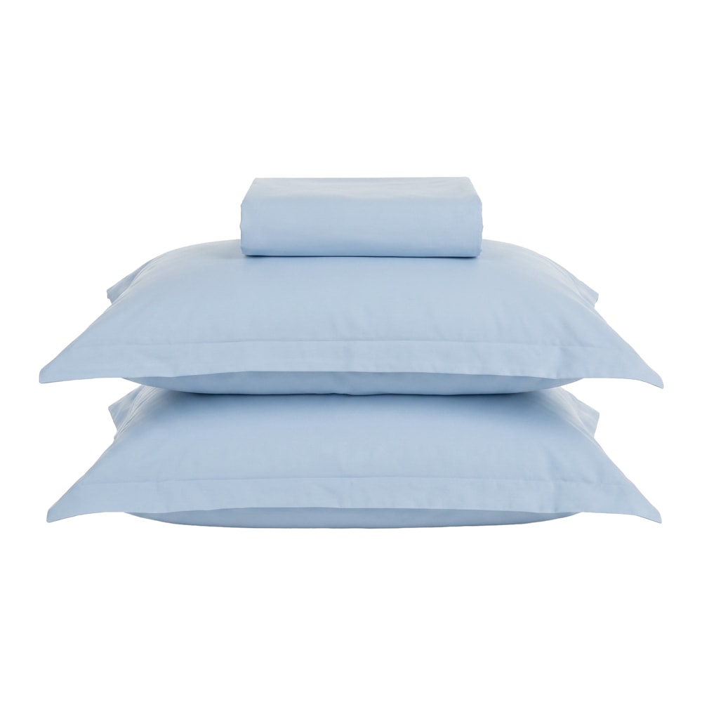 Jogo de Cama King Size Altenburg Lux Liso 100% Algodão Percal 200 Fios (3 Peças)