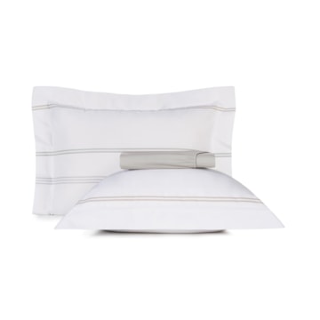 Jogo de Cama King Size Altenburg Lux Riviera 100% Algodão Percal 200 Fios (4 Peças)