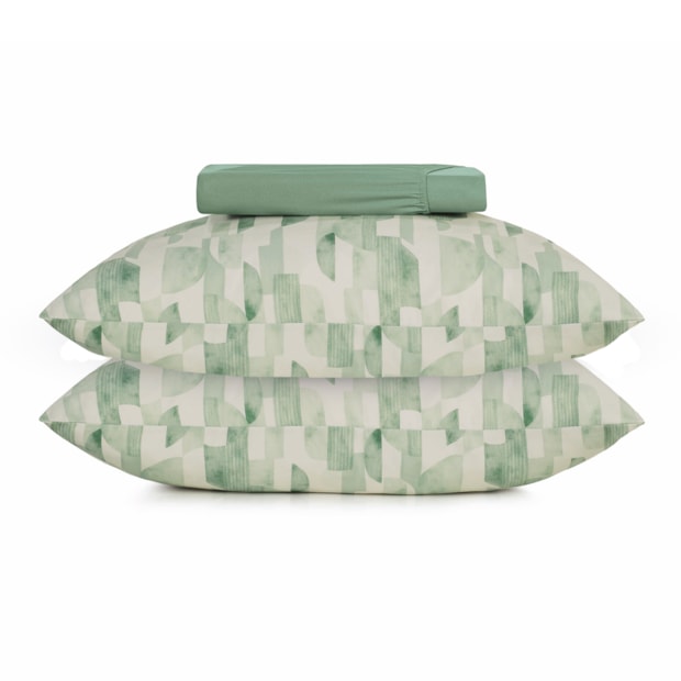 Jogo de Cama King Size Altenburg Orbita Toque Acetinado (3 Peças)