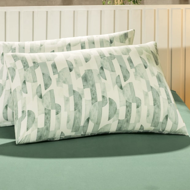 Jogo de Cama King Size Altenburg Orbita Toque Acetinado (3 Peças)