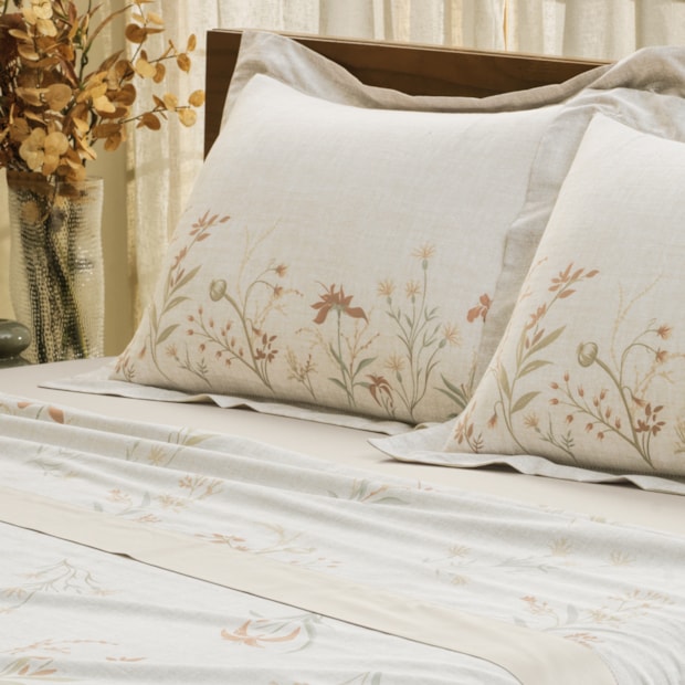 Jogo de Cama King Size Altenburg Sublime Recanto 100% Algodão Cetim 300 Fios (4 Peças)