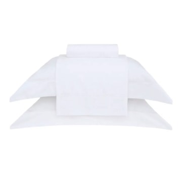 Jogo de Cama King Size Buddemeyer Damask Stripes 100% Algodão Fio Penteado Cetim 300 Fios (4 Peças)