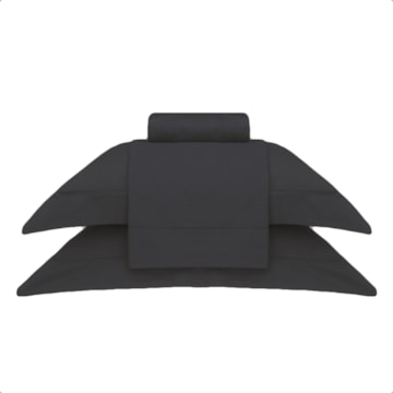 Jogo de Cama King Size Buddemeyer Damask Stripes 100% Algodão Fio Penteado Cetim 300 Fios (4 Peças)