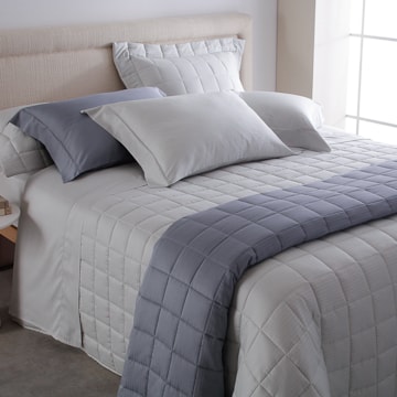 Jogo de Cama King Size Buddemeyer Damask Stripes 100% Algodão Fio Penteado Cetim 300 Fios (4 Peças)