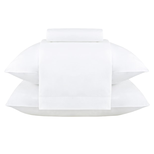 Jogo de Cama King Size Buddemeyer Gran Percal Classic 100% Algodão Fio Penteado 200 Fios (4 Peças)