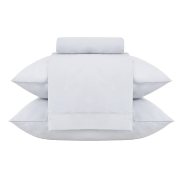Jogo de Cama King Size Buddemeyer Gran Percal Classic 100% Algodão Fio Penteado 200 Fios (4 Peças)