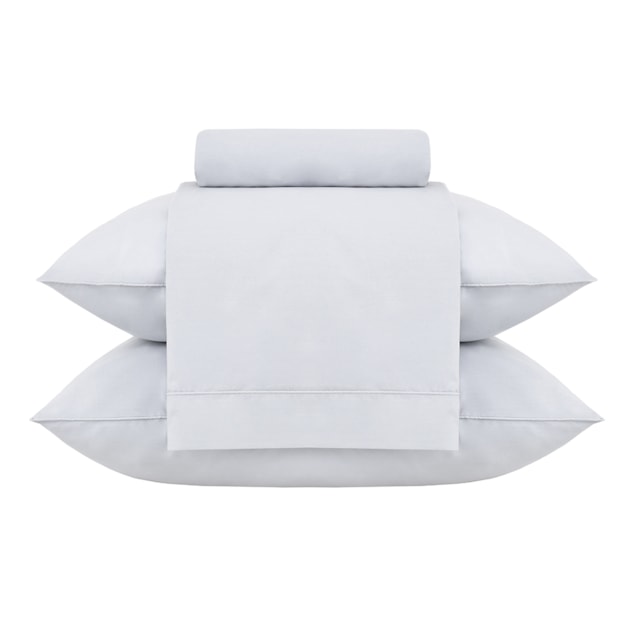 Jogo de Cama King Size Buddemeyer Gran Percal Classic 100% Algodão Fio Penteado 200 Fios (4 Peças)