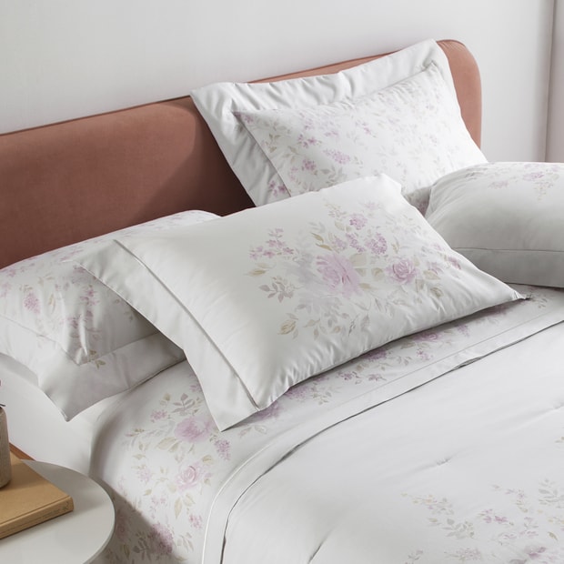 Jogo de Cama King Size Buddemeyer Gran Percal Dolce 100% Algodão 200 Fios (4 Peças)